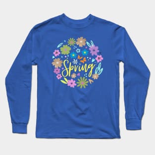 Spring Flowers Season Long Sleeve T-Shirt